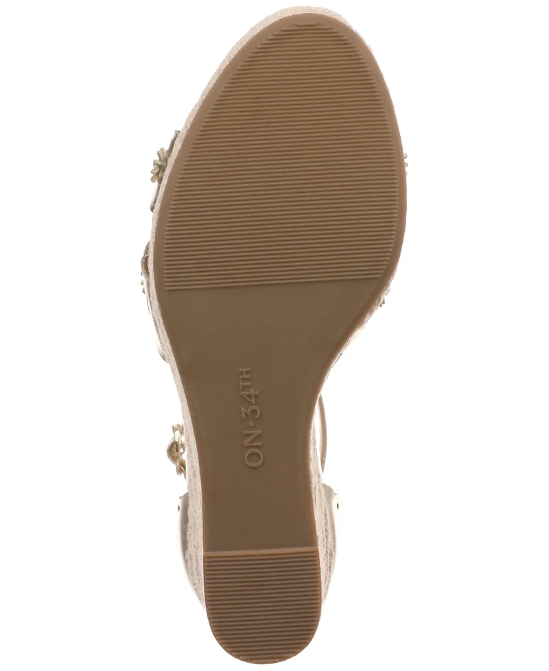 On 34th Women's Theodoree Espadrille Wedge Sandals, Exclusively at Macy's