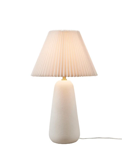Ink+Ivy 21" Veluna Textured Ceramic Table Lamp