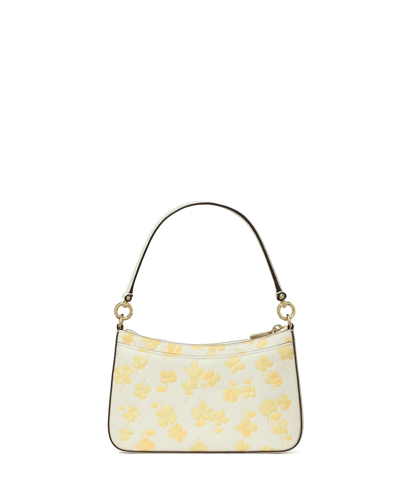 Kate Spade New York Hudson Spring Pansies Small Crossbody Bag