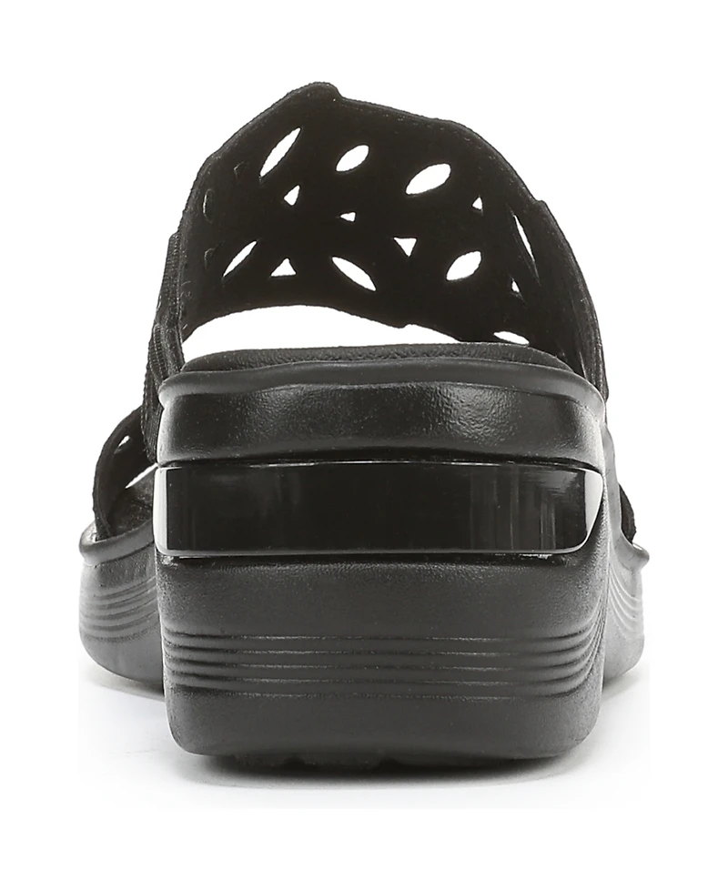 LifeStride Women's Delight Washable Slide Wedge Sandals