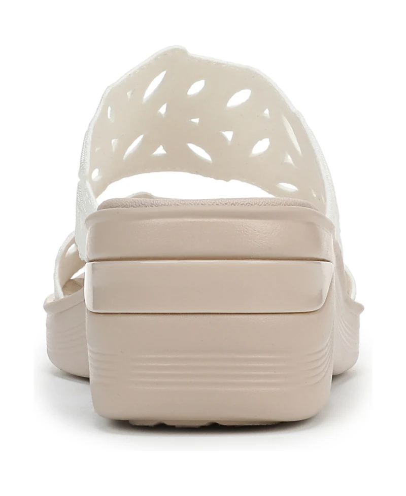 LifeStride Women's Delight Washable Slide Wedge Sandals