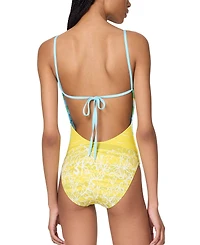 Kate Spade Women's Tie-Back One-Piece Swimsuit