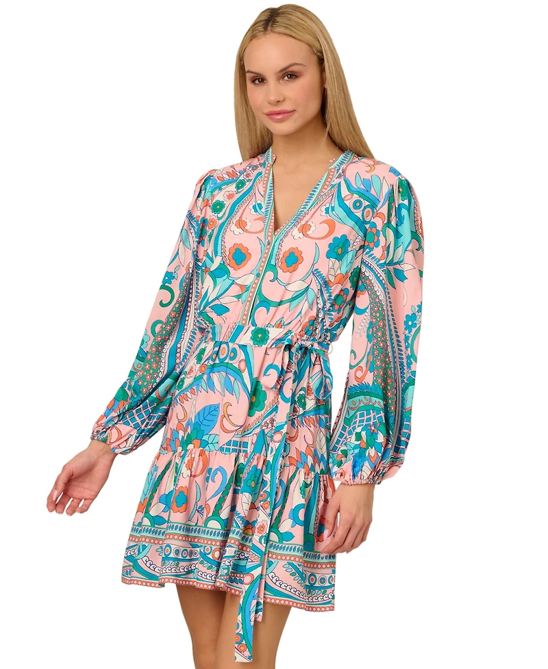 Adrianna by Papell Women's Printed Shirtdress