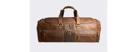 Luxorro 100% Full Grain Leather Duffel Bag - Only Duffel You will Need