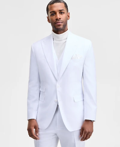 Tayion Collection Men's Classic-Fit Solid Suit Separates Jacket