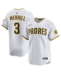Nike Men's Jackson Merrill White San Diego Padres Alternate Limited Player Jersey