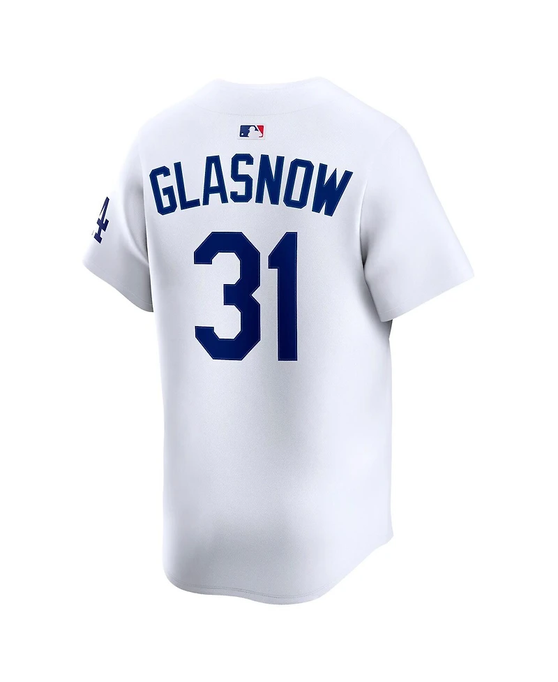Nike Men's Tyler Glasnow White Los Angeles Dodgers Home Limited Player Jersey