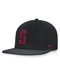 Nike Men's Black Stanford Cardinal On-Field Dugout True Performance Fitted Hat