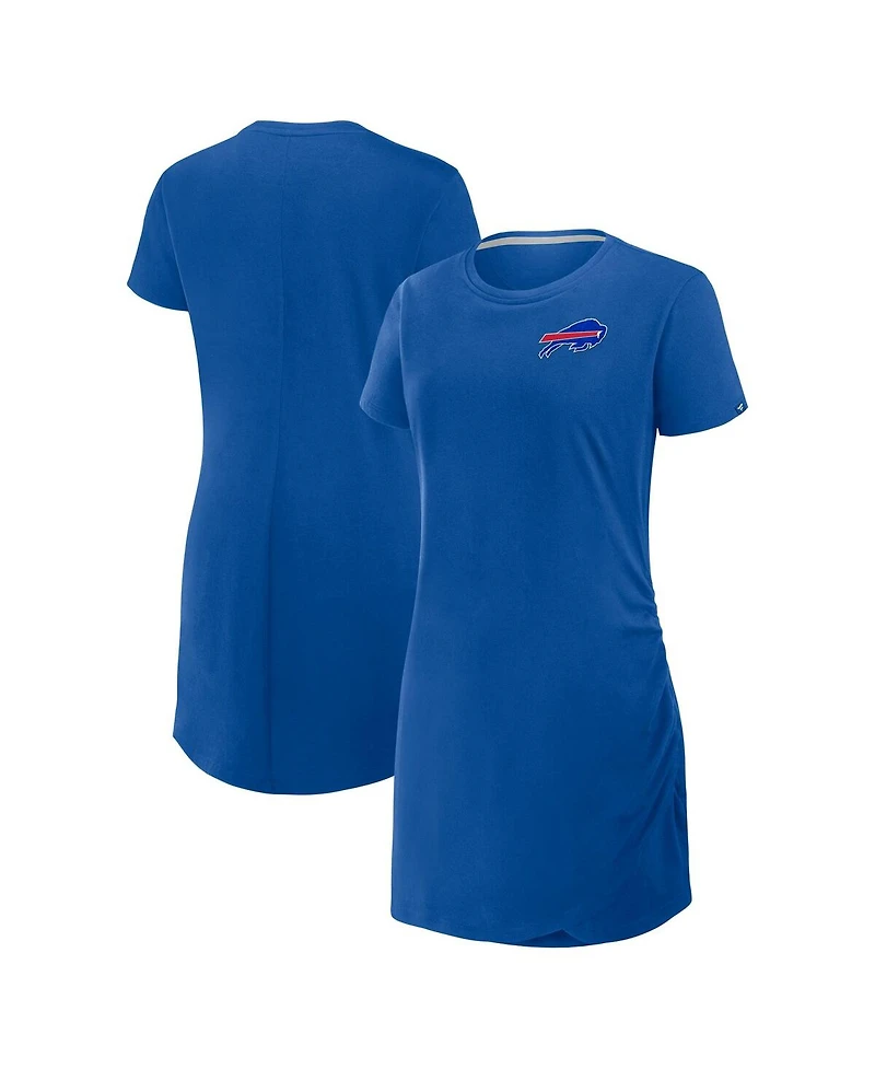 Fanatics Women's Royal Buffalo Bills Relaxed Fit Drape Dress