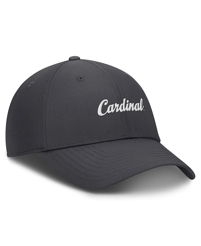 Nike Men's Charcoal Stanford Cardinal Core Rise Vault Performance Adjustable Hat