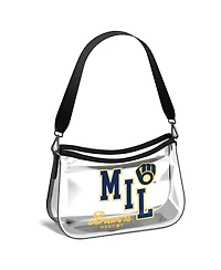 Wear by Erin Andrews Milwaukee Brewers Clear Stadium Mini Purse