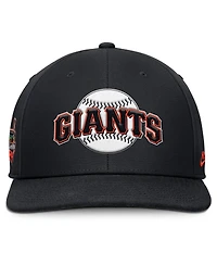 Nike Men's Black San Francisco Giants Pro Performance Snapback Hat