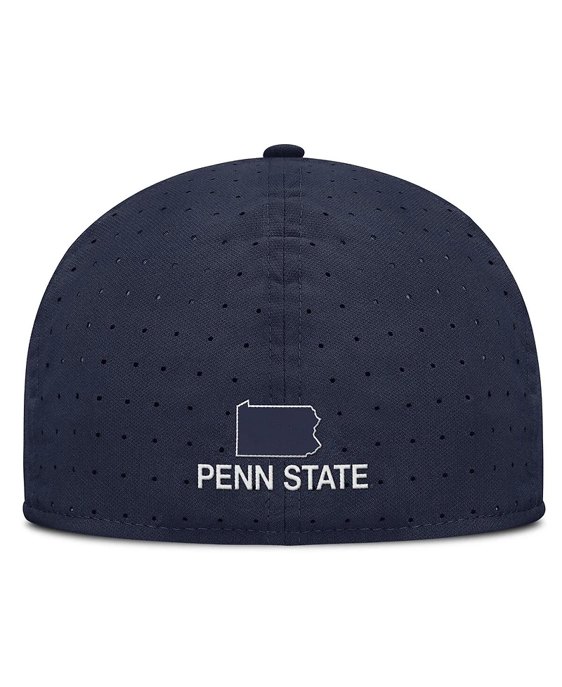 Nike Men's Navy Penn State Nittany Lions On-Field Dugout True Performance Fitted Hat