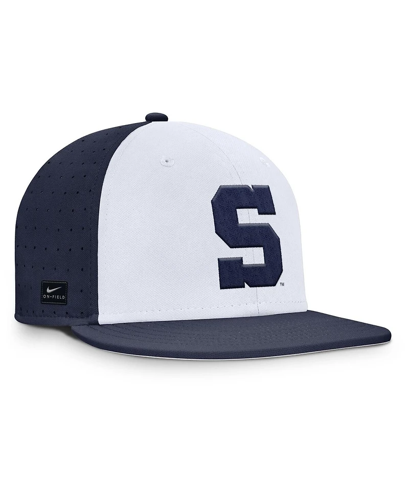 Nike Men's White Penn State Nittany Lions On-Field Dugout True Performance Fitted Hat