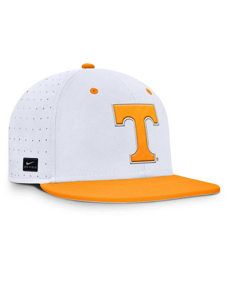 Nike Men's White Tennessee Volunteers On-Field Dugout True Performance Fitted Hat