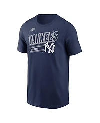 Nike Men's Navy New York Yankees Cooperstown Collection Retro T-Shirt