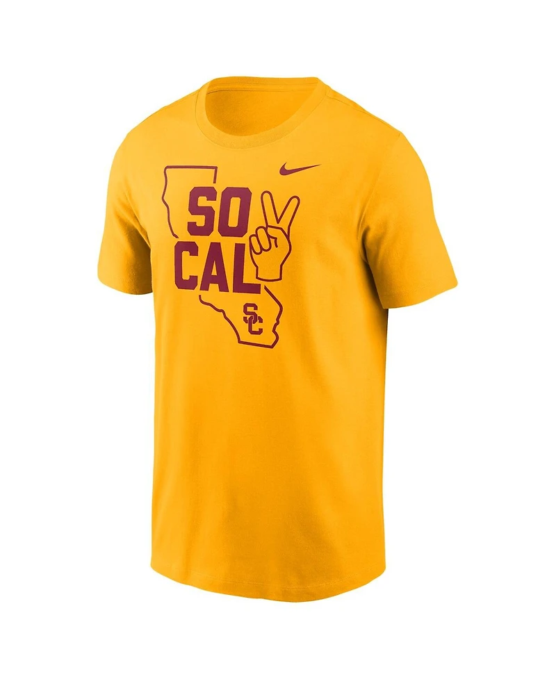 Nike Men's Gold Usc Trojans Campus Local T-Shirt