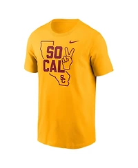 Nike Men's Gold Usc Trojans Campus Local T-Shirt