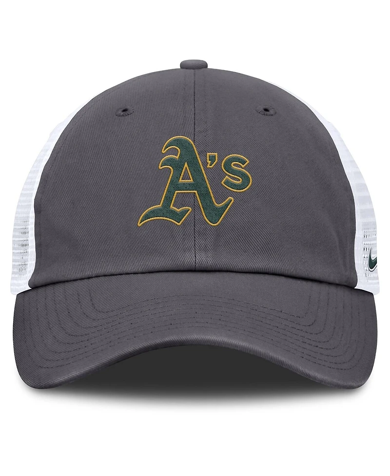 Nike Men's Gray Athletics Adjustable Trucker Hat