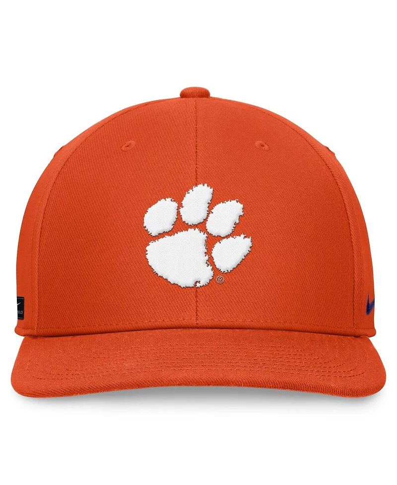 Nike Men's Orange Clemson Tigers On-Field Pro Bill Snapback Hat