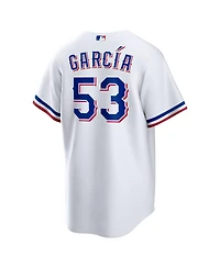 Nike Men's Adolis Garcia White Texas Rangers Home Replica Jersey