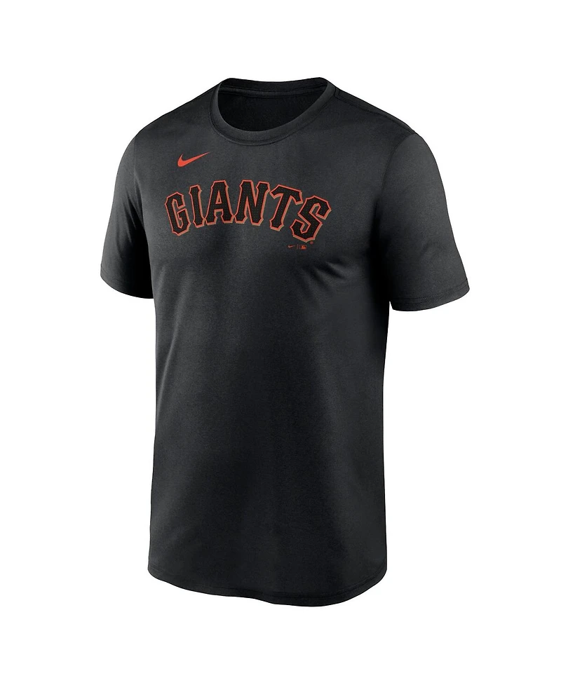 Nike Men's Black San Francisco Giants Fuse Legend T-Shirt