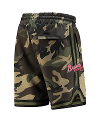 Men's Pro Standard Camo Atlanta Braves Team Shorts