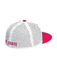 Adidas Men's White Nc State Wolfpack On-Field Fitted Baseball Hat