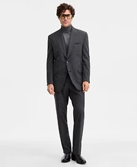 Tayion Collection Mens Classic Fit Houndstooth Suit Separates