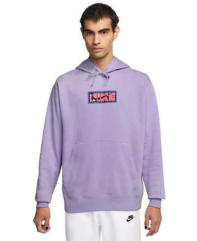 Men's Club Fleece Pull-Over Logo Hoodie
