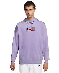 Men's Club Fleece Pull-Over Logo Hoodie