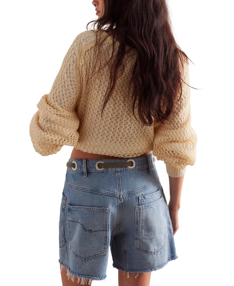 Free People Women's Moxie Denim Shorts