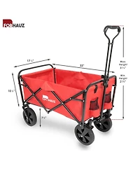 ProSource Folding Wagon Cart