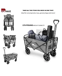 ProSource Folding Wagon Cart