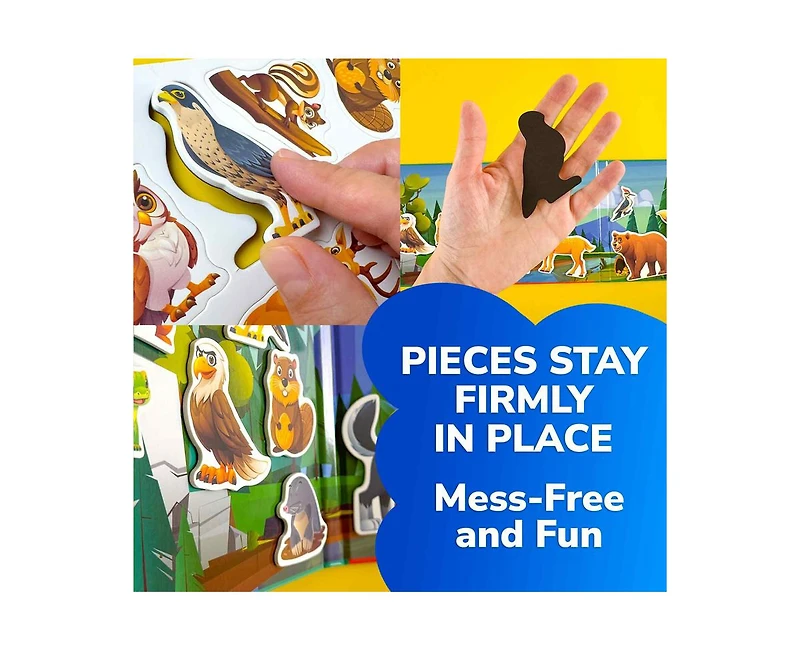 Quokka Travel Magnetic Puzzles – 20+Pcs Fun Game Toy for Kids Ages 3-5