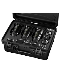 Dzofilm Pictor Zoom 12-25/20-55/50-125mm T2.8 Parfocal Cine 3-Lens Kit for Pl Mount and Canon Ef, Black