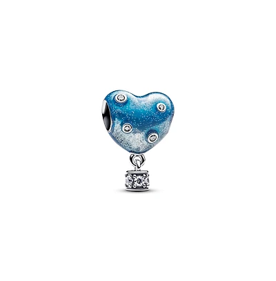 Pandora Sterling Silver Heart Hot Air Balloon Charms