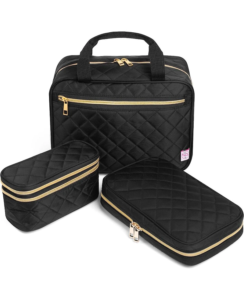 Ms. Jetsetter Hanging Toiletry Bag (2 Pieces) | Travel Accessories
