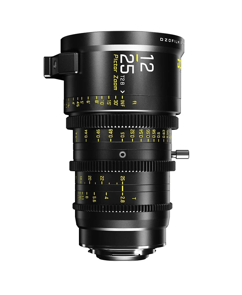 Dzofilm Pictor Zoom 12-25mm T2.8 Parfocal Cine Lens for Pl Mount and Canon Ef, Black