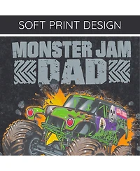Monster Jam Boys Vintage Wash Matching Family T-Shirt