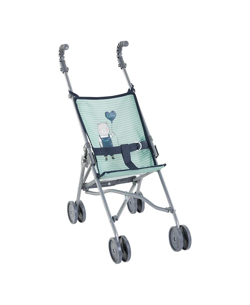 Corolle Umbrella Doll Stroller - Sage Stripe