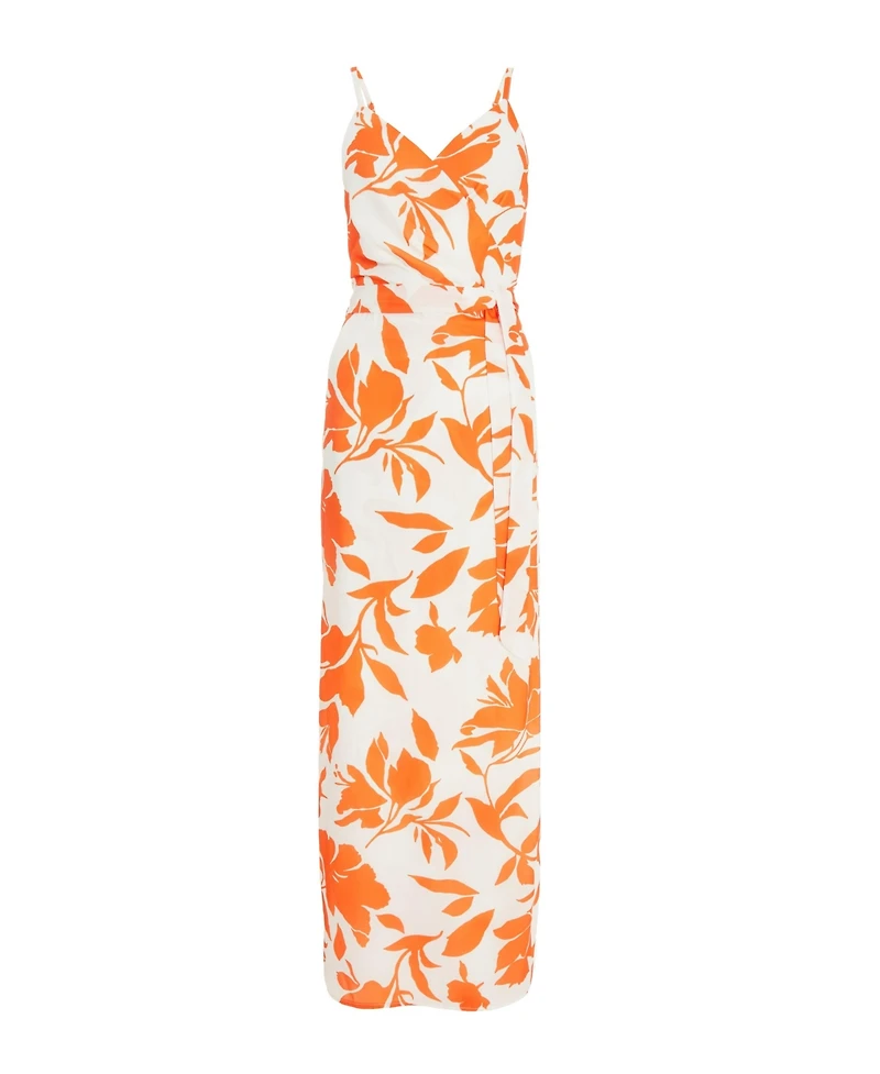 Quiz Women's Crepe Maxi Dress with Slit