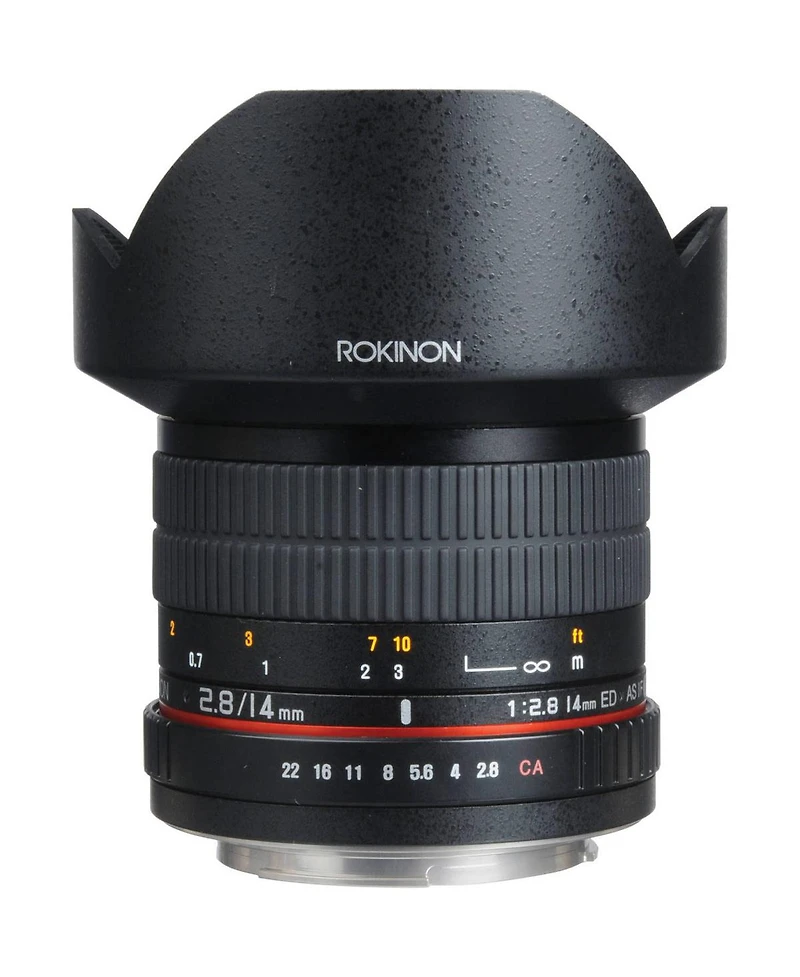Rokinon Rokinon FE14M-c 14mm F2.8 Ultra Wide Lens for Canon (Black)