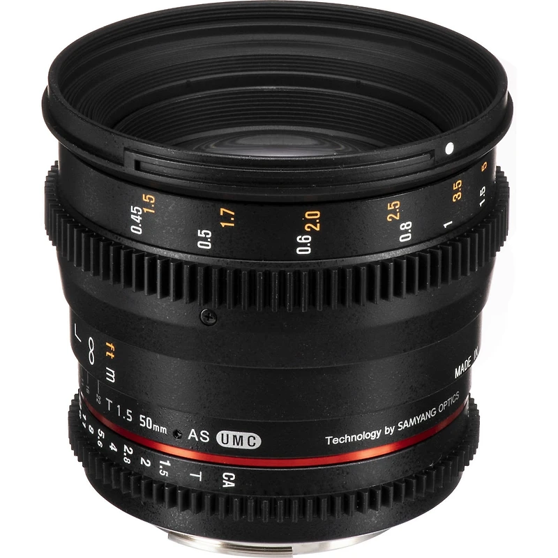Rokinon 50mm T1.5 Cine Ds Lens for Canon Ef