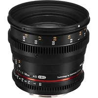 Rokinon 50mm T1.5 Cine Ds Lens for Canon Ef