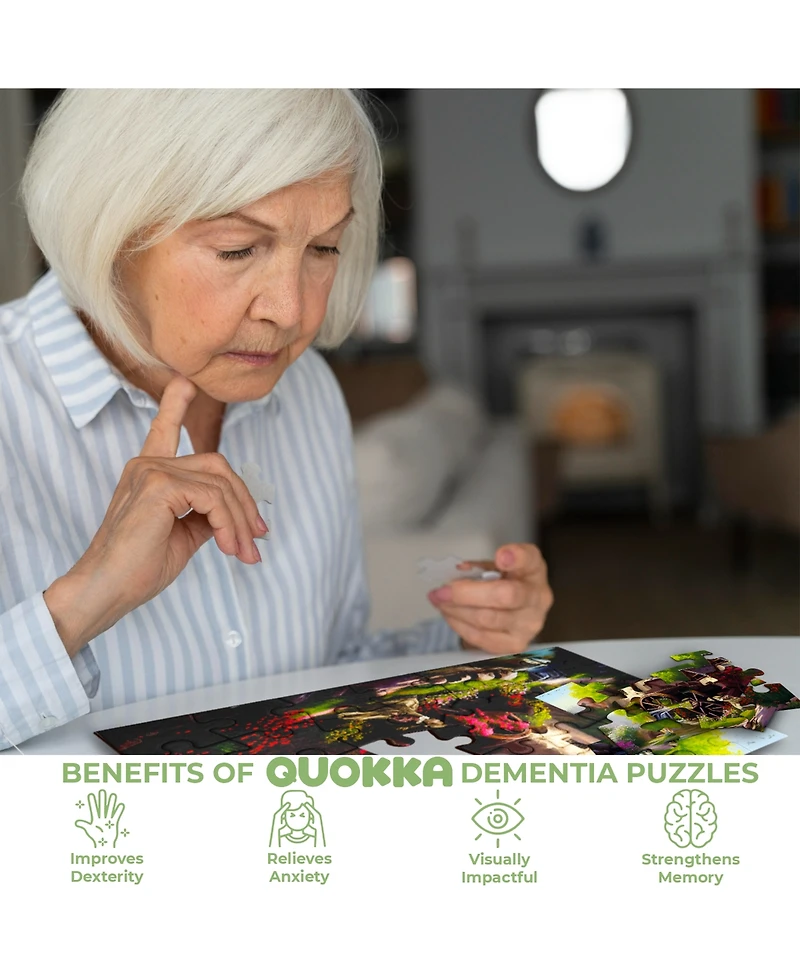 Quokka Dementia Activities for Elderly - Large Piece Alzheimers Jigsaw Puzzle Games Adults