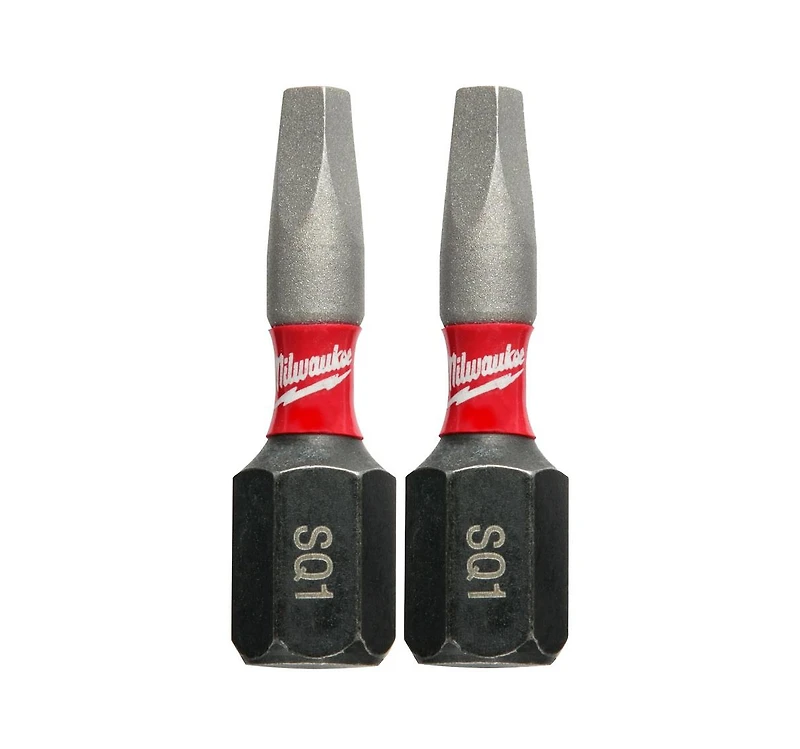 Milwaukee 48-32-4421 Shockwave Impact Square Recess #1 Insert Bits
