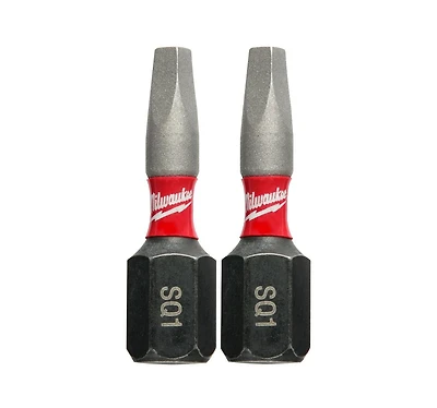 Milwaukee 48-32-4421 Shockwave Impact Square Recess #1 Insert Bits
