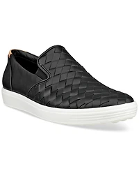 Ecco Women's Soft 7 Woven Slip-On Sneakers