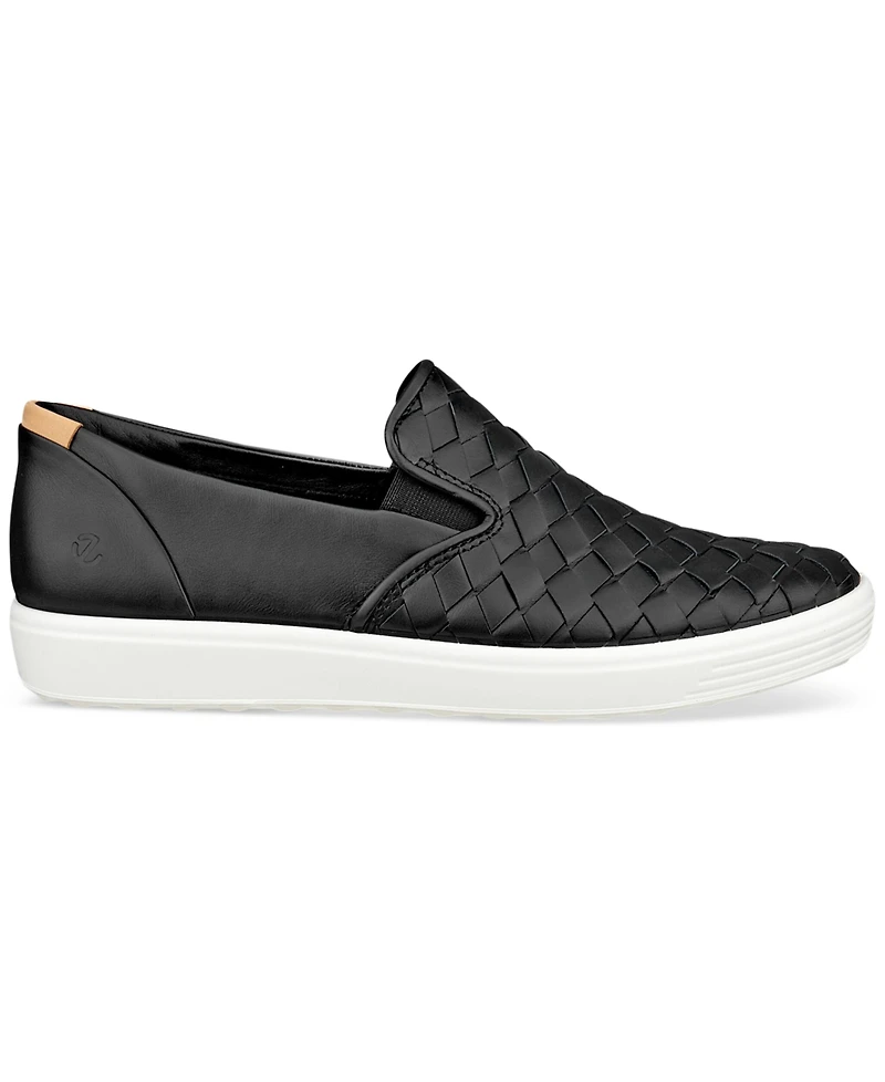 Ecco Women's Soft 7 Woven Slip-On Sneakers